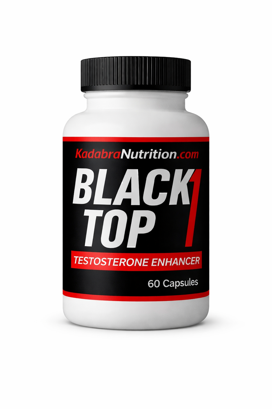BlackTopT™ 1-Month Supply — Natural Testosterone Enhancer